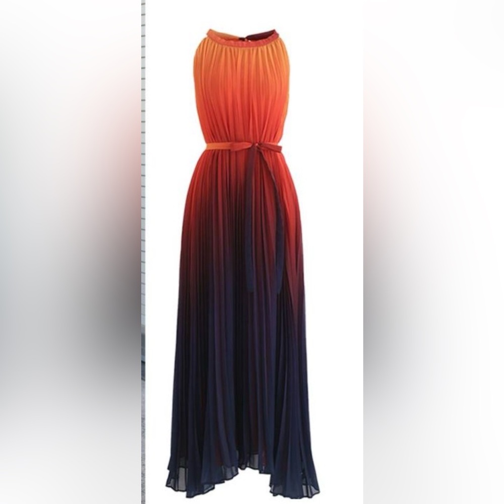 Chicwish Splendor of the Sunset Maxi Dress size XS/SM